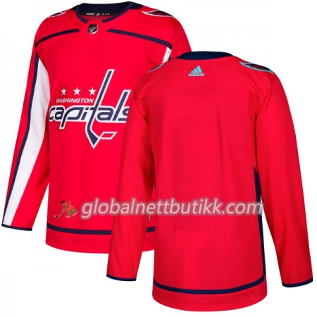Washington Capitals Hockeydrakt Blank 2017-2018 Rød Adidas Authentic - Herre